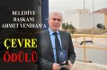 Belediye Başkanımız Ahmet Yenihan’a Çevre Ödülü