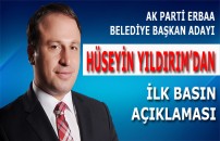 Adaylığı Kesinleşen Hüseyin Yıldırım’dan Basın Açıklaması