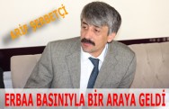 Arif ŞERBETÇİ Erbaa Basınıyla Bir Araya Geldi