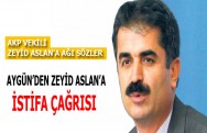 Hüseyin Aygün: Aslan bir an önce istifa etmeli